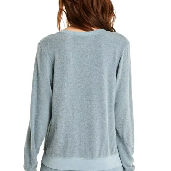 WILDFOX V-Neck Single Taken Dogs Fleece Pullover Sweatshirt S - Picture 2 of 8